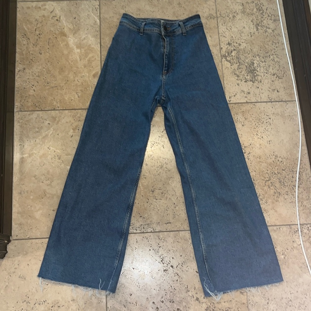 blue zara jeans